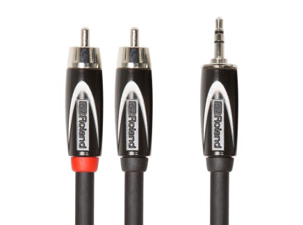 Roland 3.5mm to Dual RCA - 10FT
