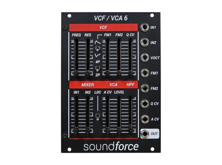 Soundforce VCF/VCA 6 Juno-Style Filter + VCA