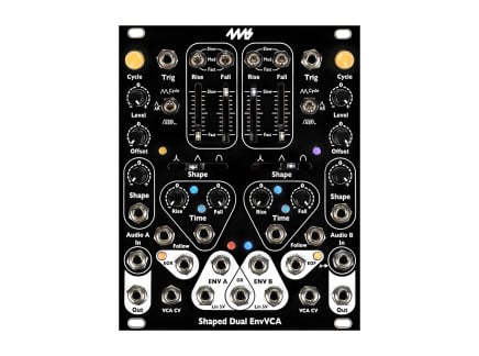 4MS Dual Shaped EnvVCA Dual Envelope + VCA