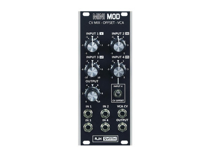 AJH Synth MiniMod CV Mixer + Offset + VCA