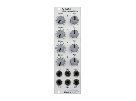 Doepfer A-138s Mini Stereo Mixer