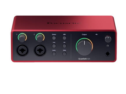 Focusrite Scarlett 4i4 4th Gen Audio Interface