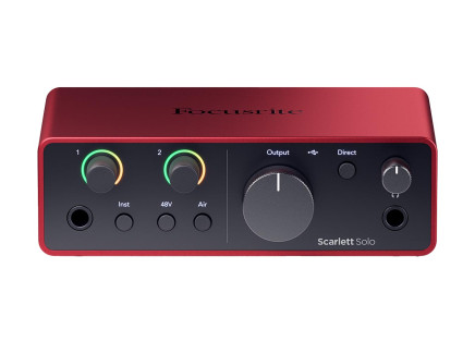 Focusrite Scarlett Solo 4th Gen Audio Interface