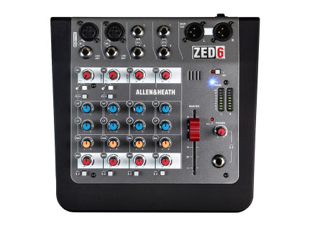 Allen & Heath ZED-6, top view