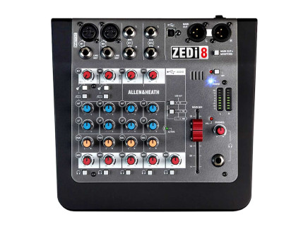 Allen & Heath ZEDi-8, top view