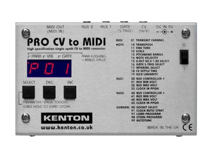 Pro CV to MIDI Converter