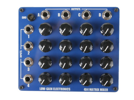 Low-Gain 4x4 Passive Matrix Mixer (1/4" Jacks)